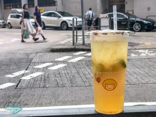 freshly squeezed lemon tea happy lemon hong kong - Laugh Travel