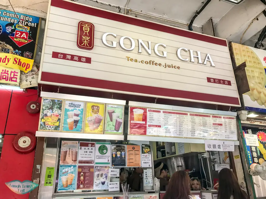 gong cha store hong kong - Laugh Travel