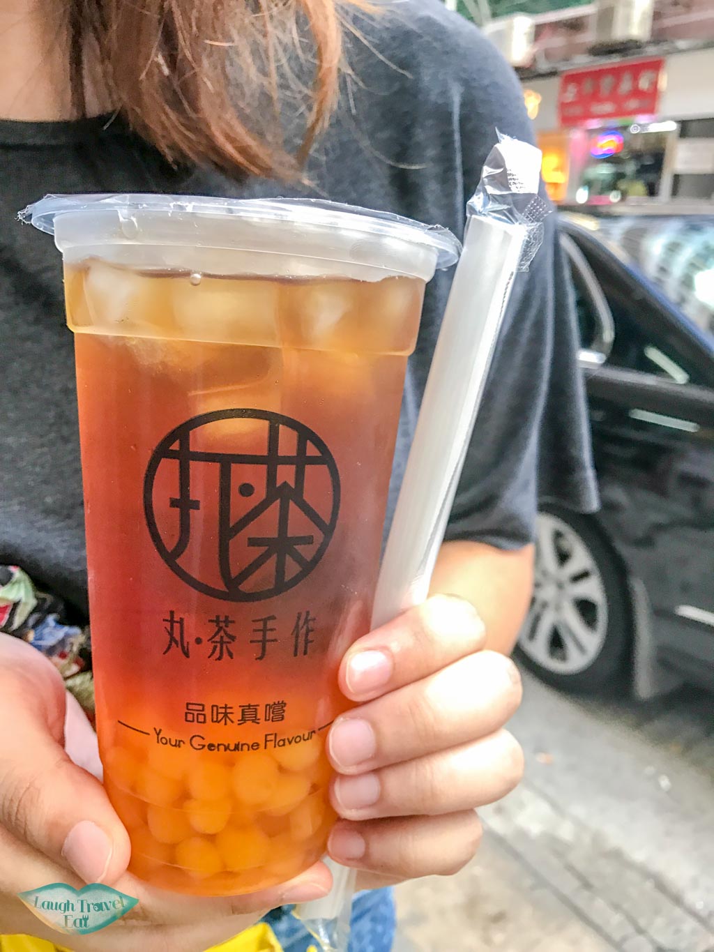 hand made tapioca bubble tea work hong kong - Laugh Travel