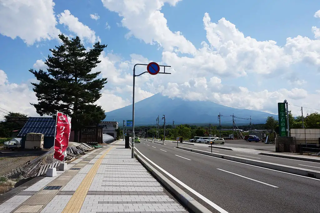 Mount Fuji viewed from afar, Japan | Laugh Travel Eat