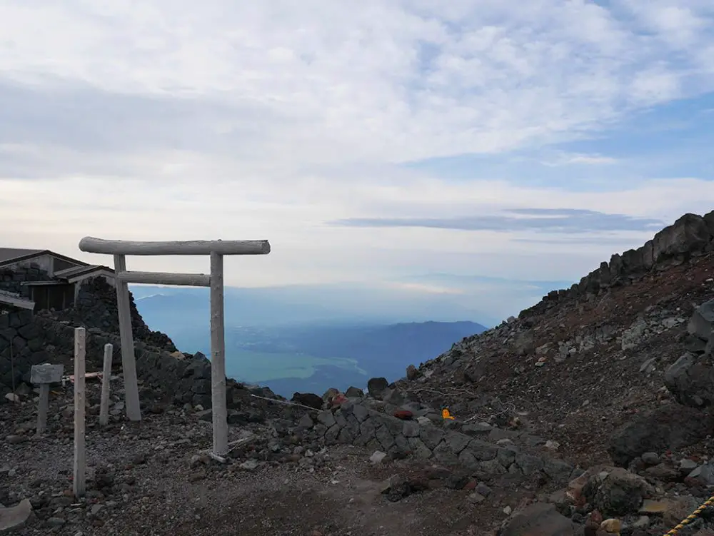another route down from mount fuji summit, Japan | Laugh Travel Eat
