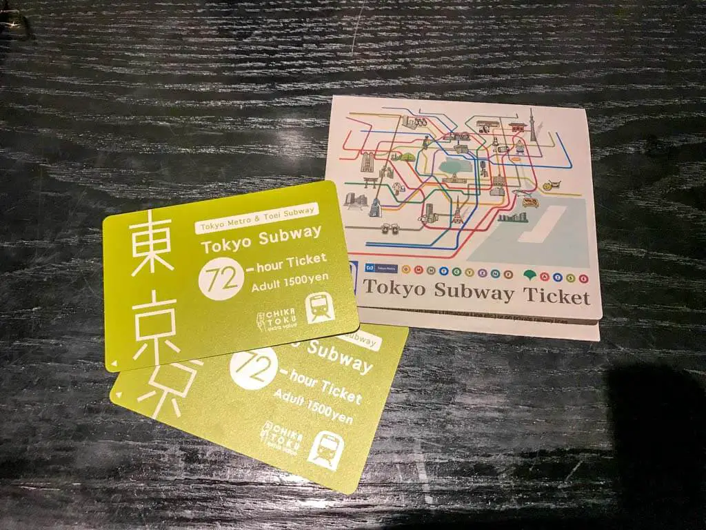 tourist pass tokyo metro