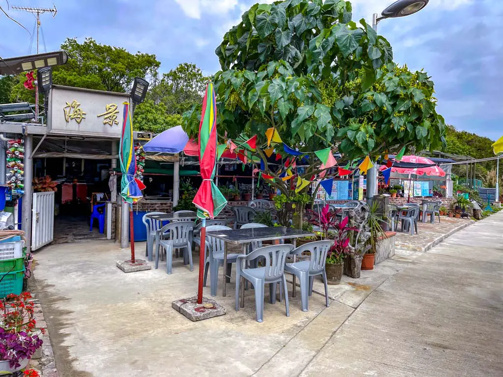 sea view restaurant tung ping chau hong kong- laugh travel eat