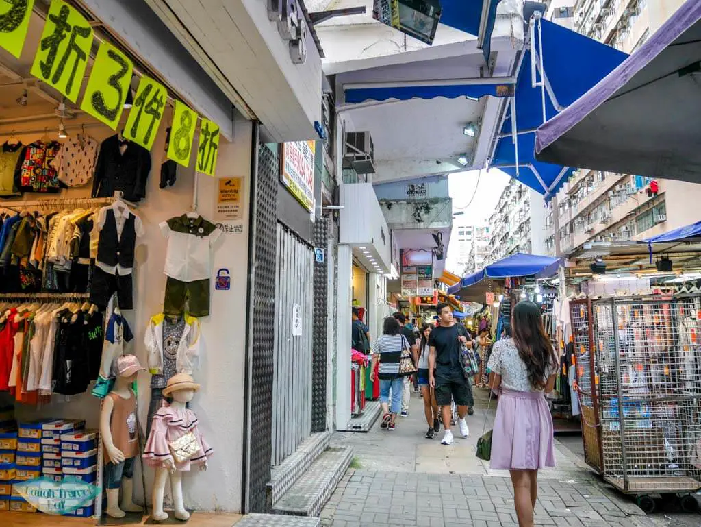 side street fa yuen street Mongkok Hong Kong - Laugh Travel Eat