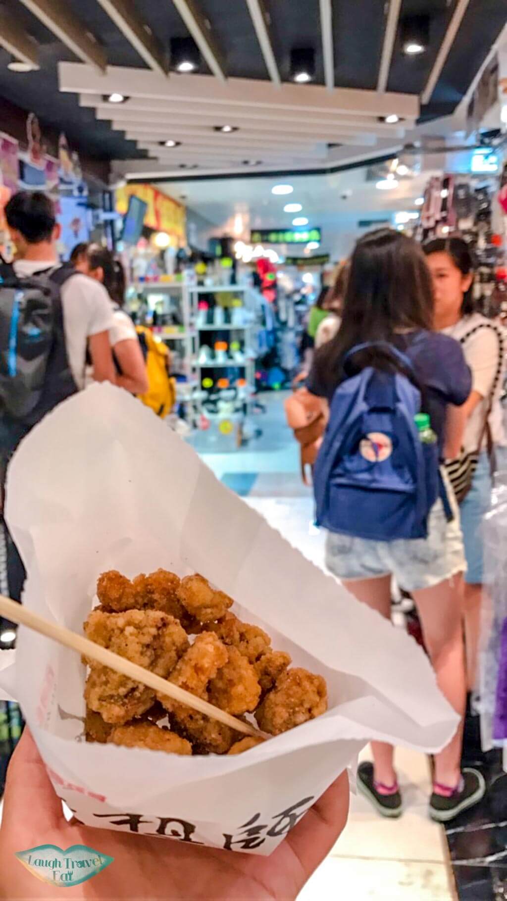 taiwanese popcorn chicken argyle centre Mongkok Hong Kong - Laugh Travel Eat