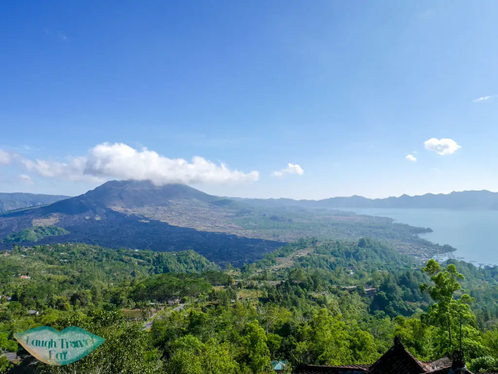 view from lakeview hotel bali indonesia - laugh travel eat