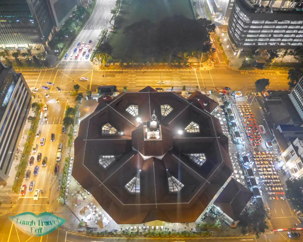 lau pa sat food center singapore