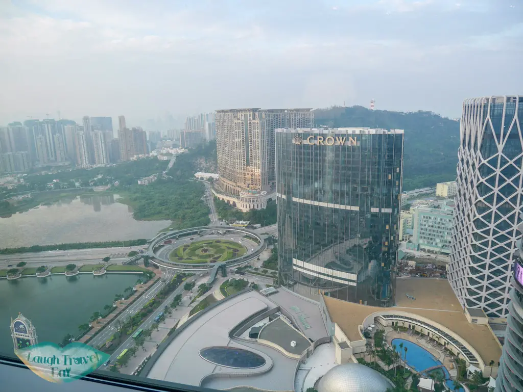 view from iridium spa lv 8 st regis hotel macau