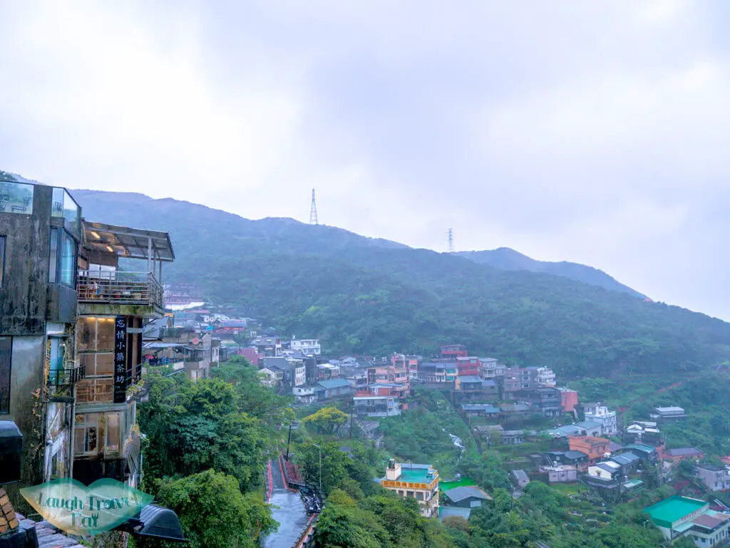 View point near Siid Jifen Old Street Ruifang Taiwan | Laugh Travel Eat