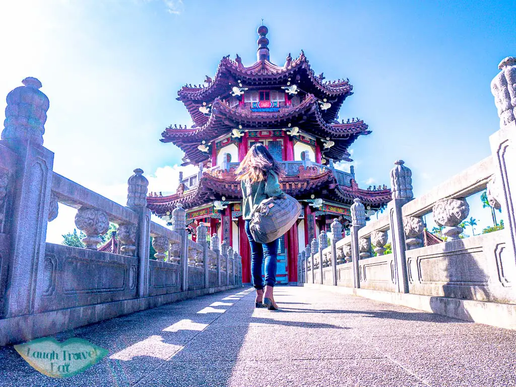 chinese garden at 228 peace park taipei taiwan - laugh travel eat