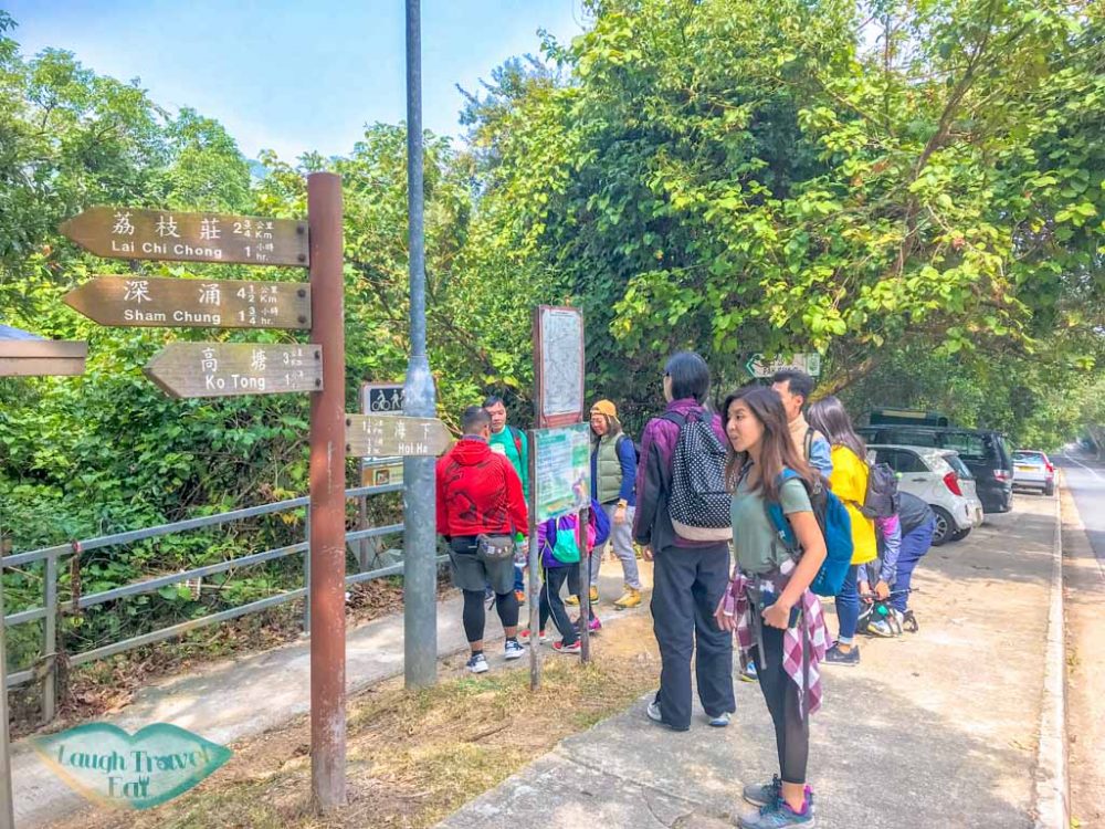 trail start pak sha o sai kung hong kong- laugh travel eat