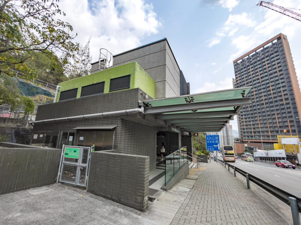 ho man tin station exit A2 red signal hill hike kowloon hong kong - laugh travel eat