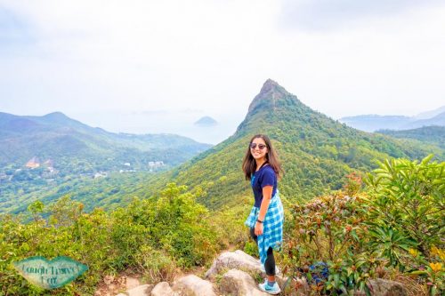 view of high junk peak from miu tsai tun hong kong- laugh travel eat