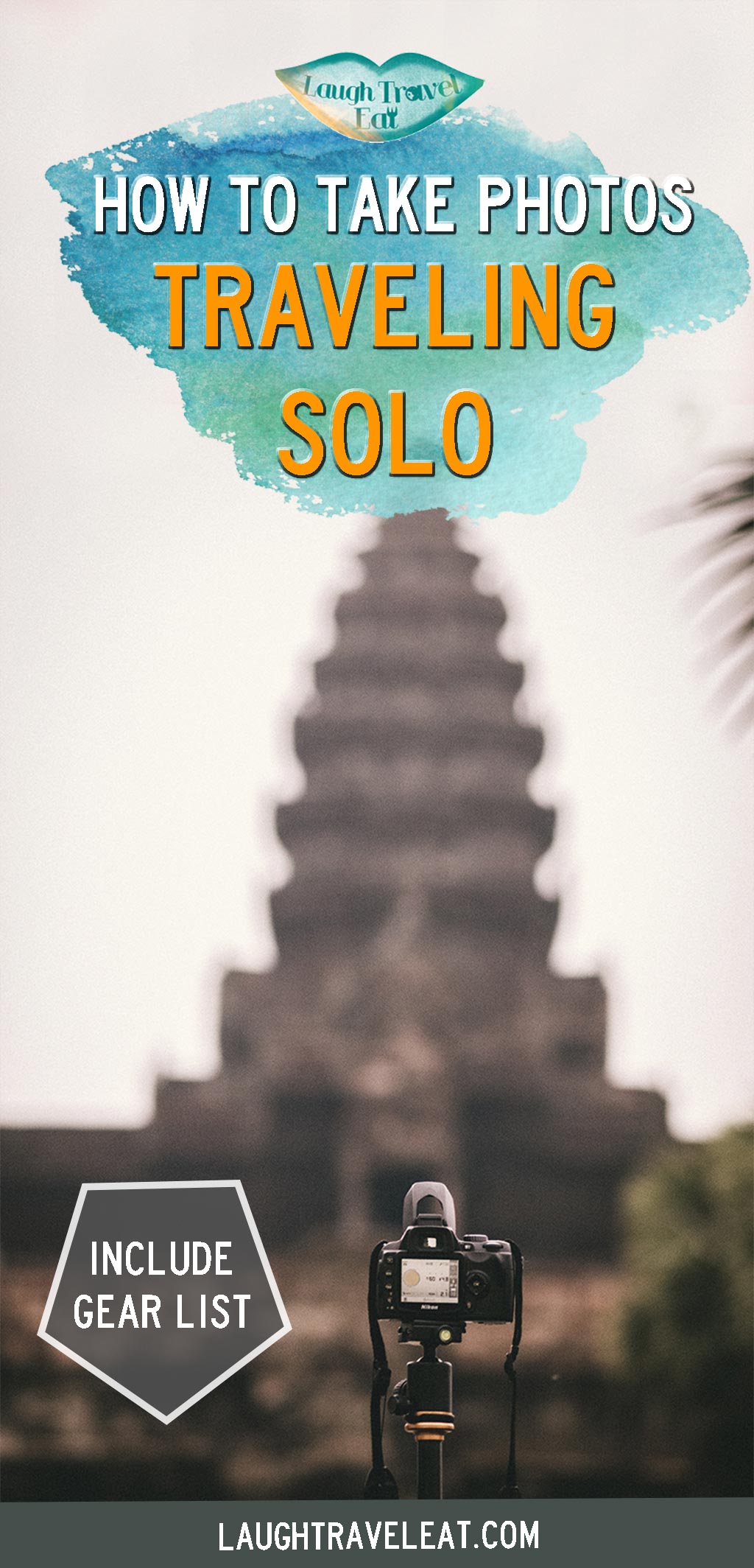 Taking photos when you travel solo is difficult. Aside from asking a stranger, here's how to shoot the best shot by yourself: #solophotography #solo #photos