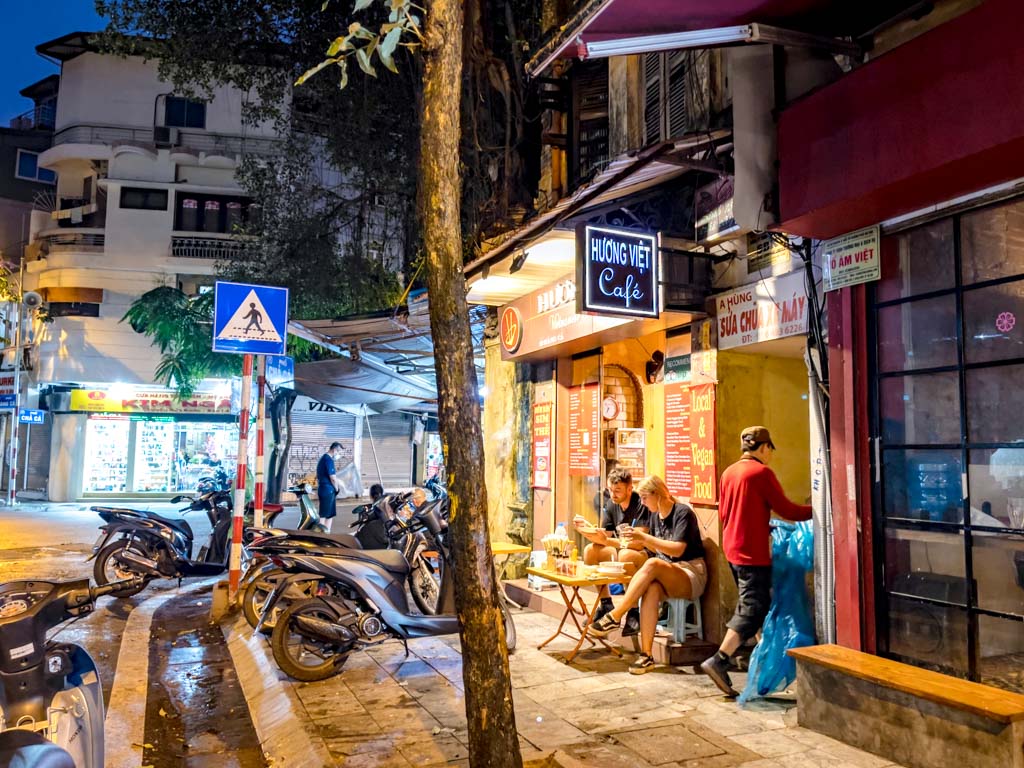 Hương Việt restaurant Hanoi Vietnam - laugh travel eat