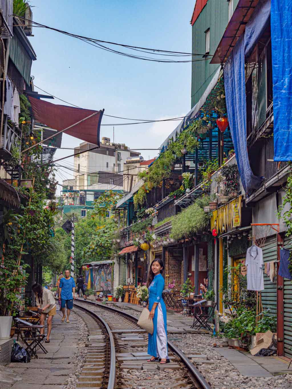 ao dai experience in hanoi Vietnam - laugh travel eat