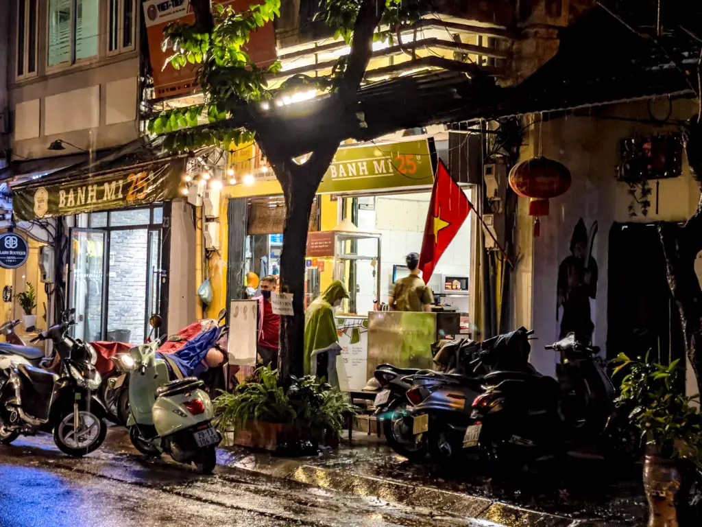 banh mi 25 Hanoi Vietnam - laugh travel eat