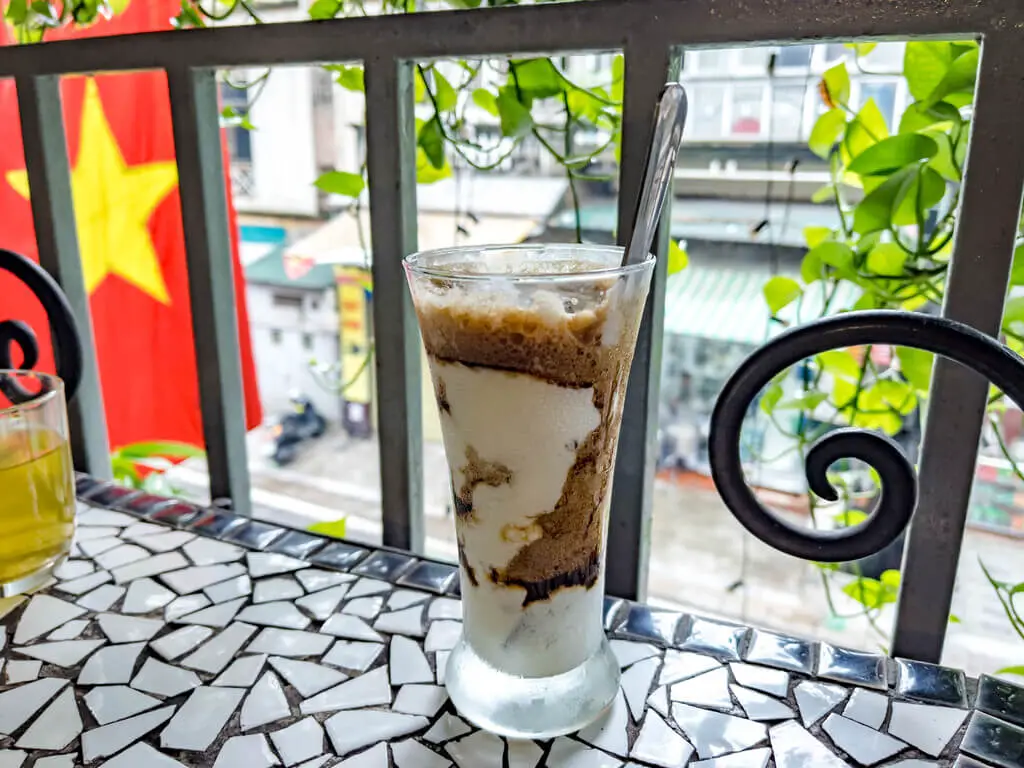 coffee yoghurt a chef's tour Hanoi Vietnam - laugh travel eat