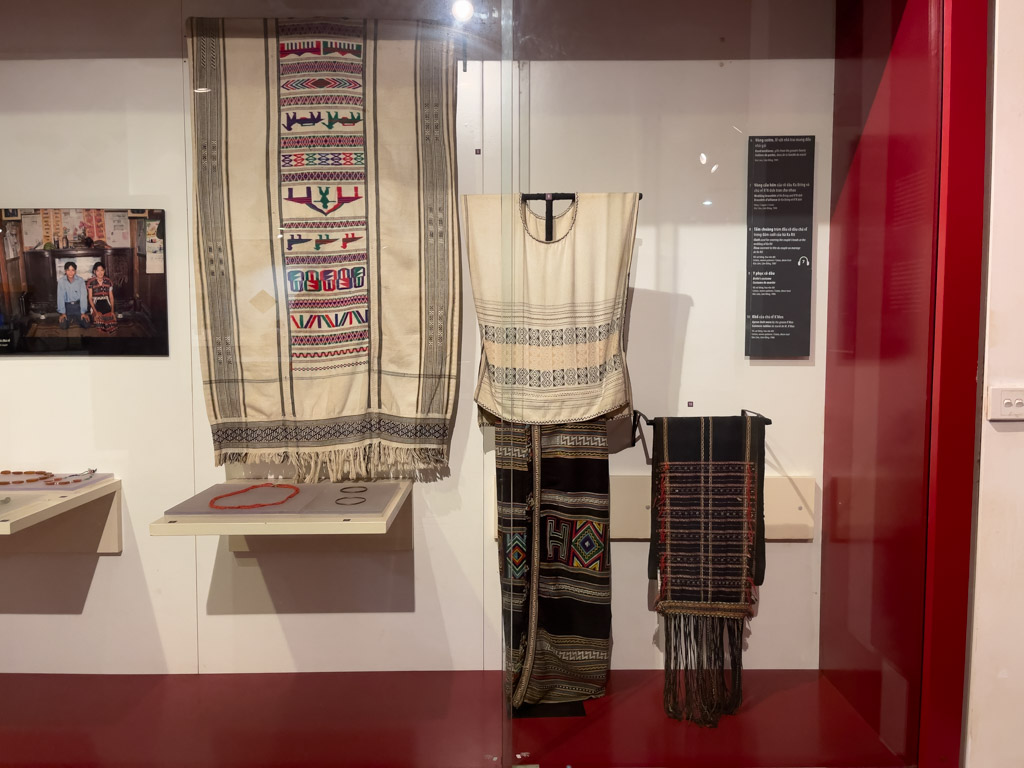 inside vietnamese women history museum Hanoi Vietnam - laugh travel eat