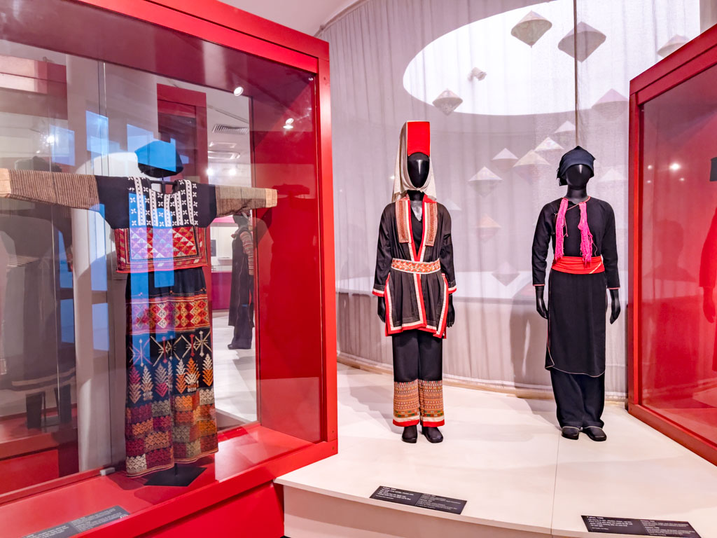 inside vietnamese women history museum Hanoi Vietnam - laugh travel eat