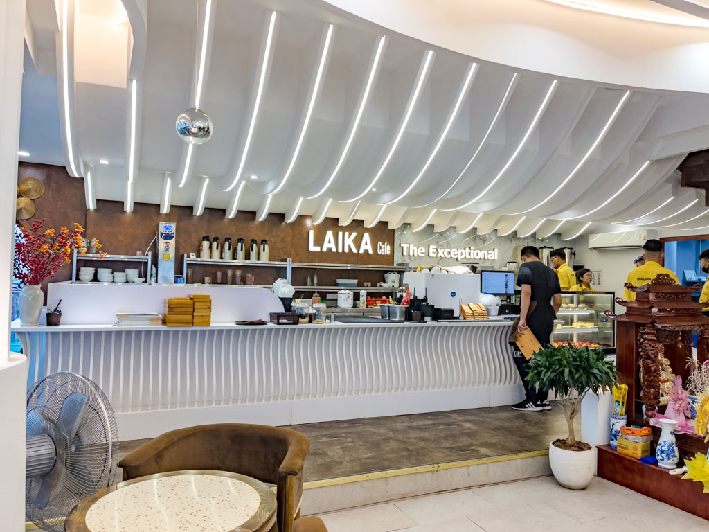 laika cafe by Hoan Kiem Lake Hanoi Vietnam - laugh travel eat