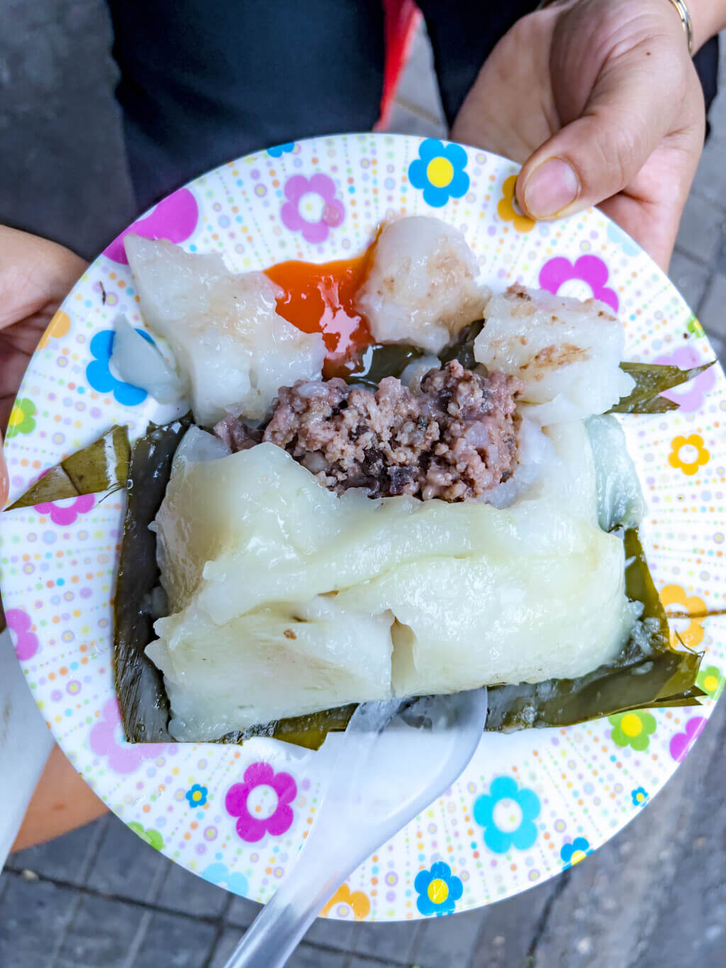 local breakfast a chef's tour Hanoi Vietnam - laugh travel eat