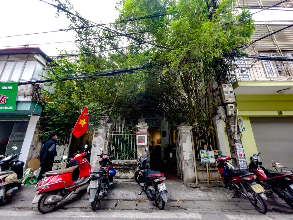 manzi art space & cafe Hanoi Vietnam - laugh travel eat