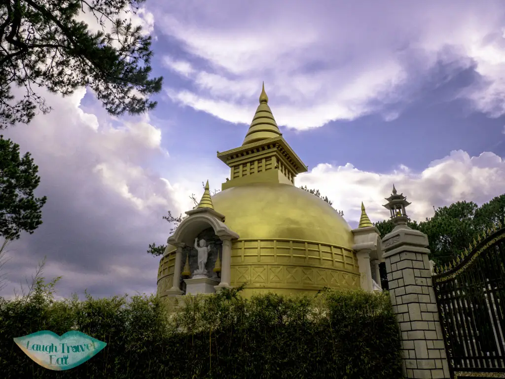 stupa-behind-Trúc-Lâm-Temple-Dalat-vietnam-laugh-travel-eat