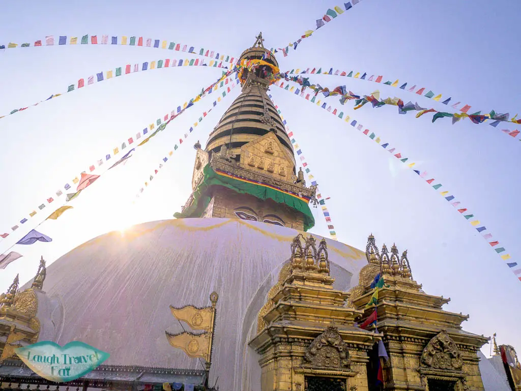 main-stupa-at-Swayambhunath-Temple-Kathmandu-Nepal-laugh-travel-eat
