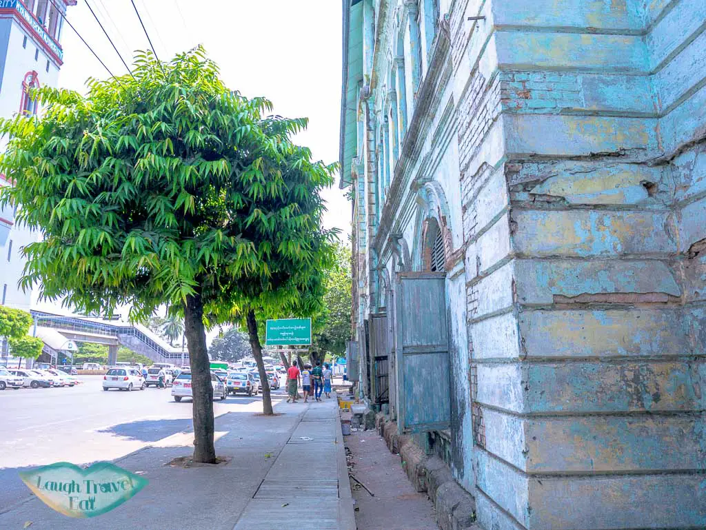 rundown-building-in-downtown-yangon-myanmar-Laugh-Travel-Eat