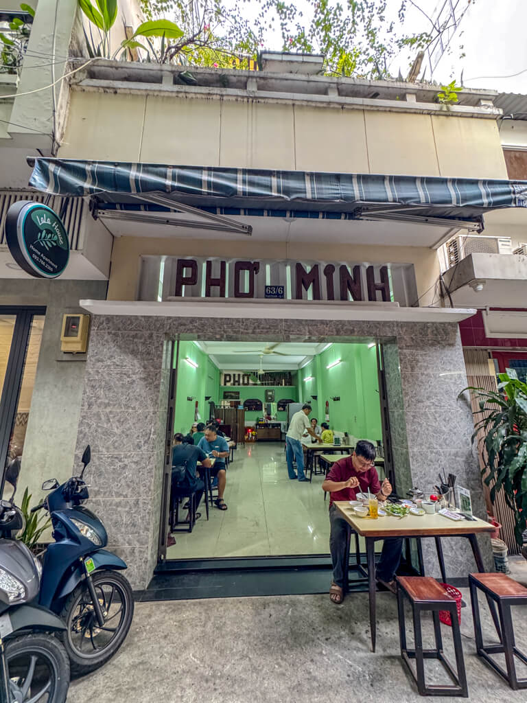 Phở Minh Ho Chi Minh City Vietnam _ laugh travel eat