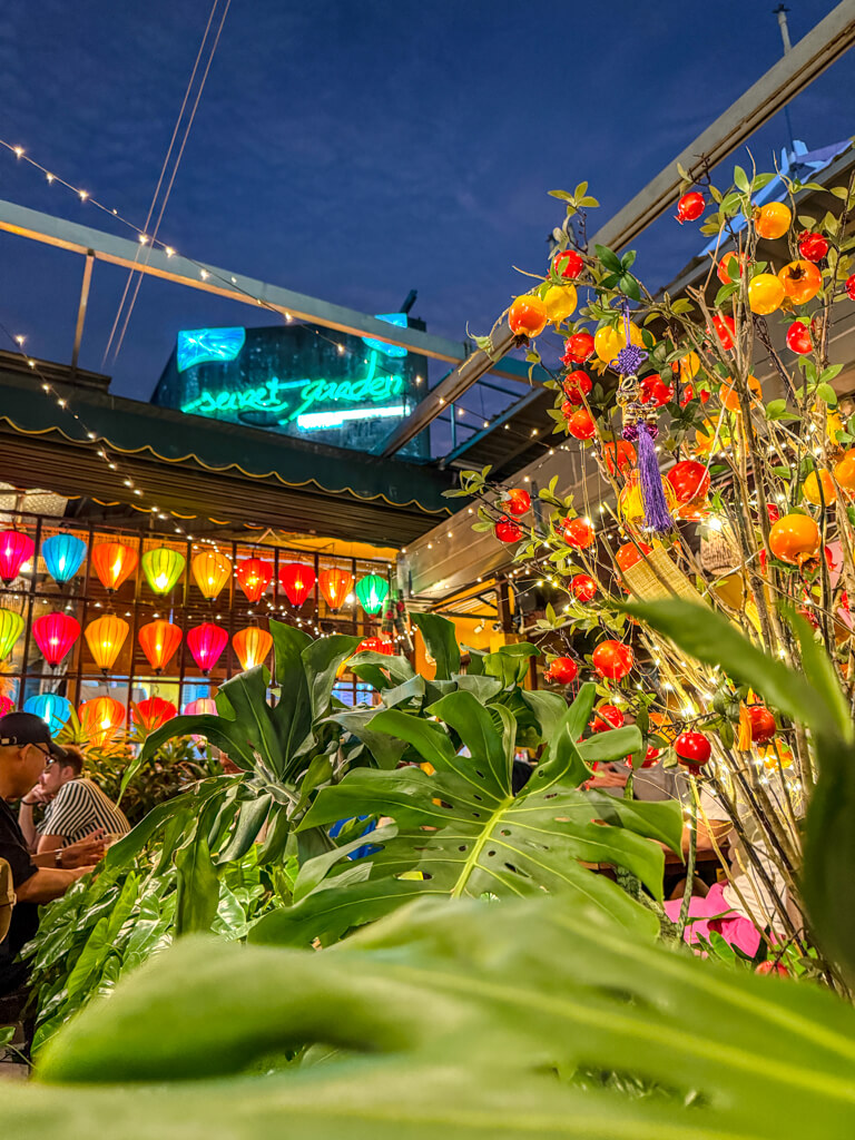 Secret Garden restaurant Ho Chi Minh City Vietnam _ laugh travel eat