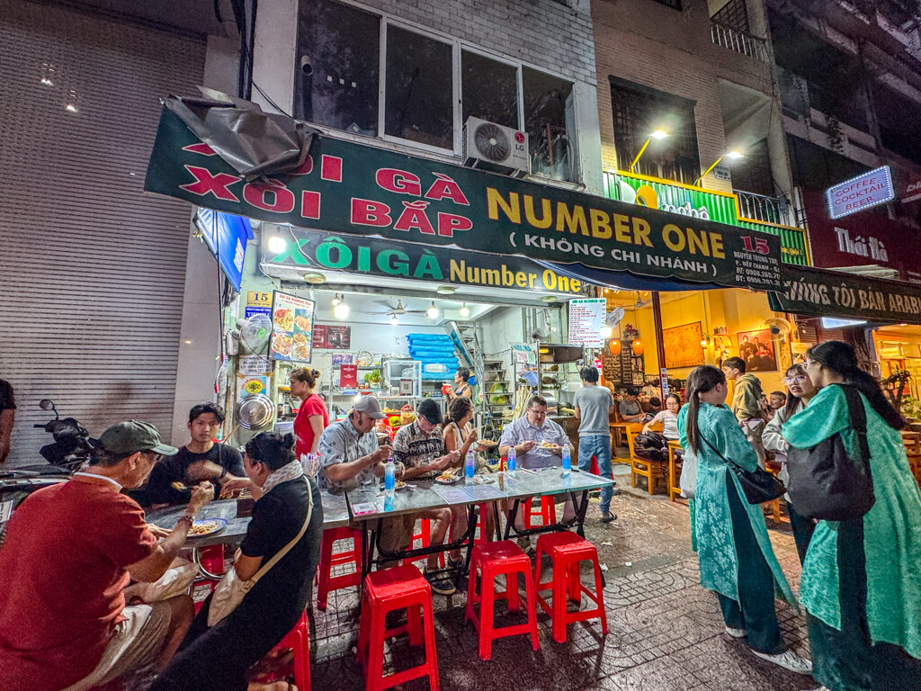 Xôi Gà Number One (Chính Gốc) Ho Chi Minh City Vietnam _ laugh travel eat
