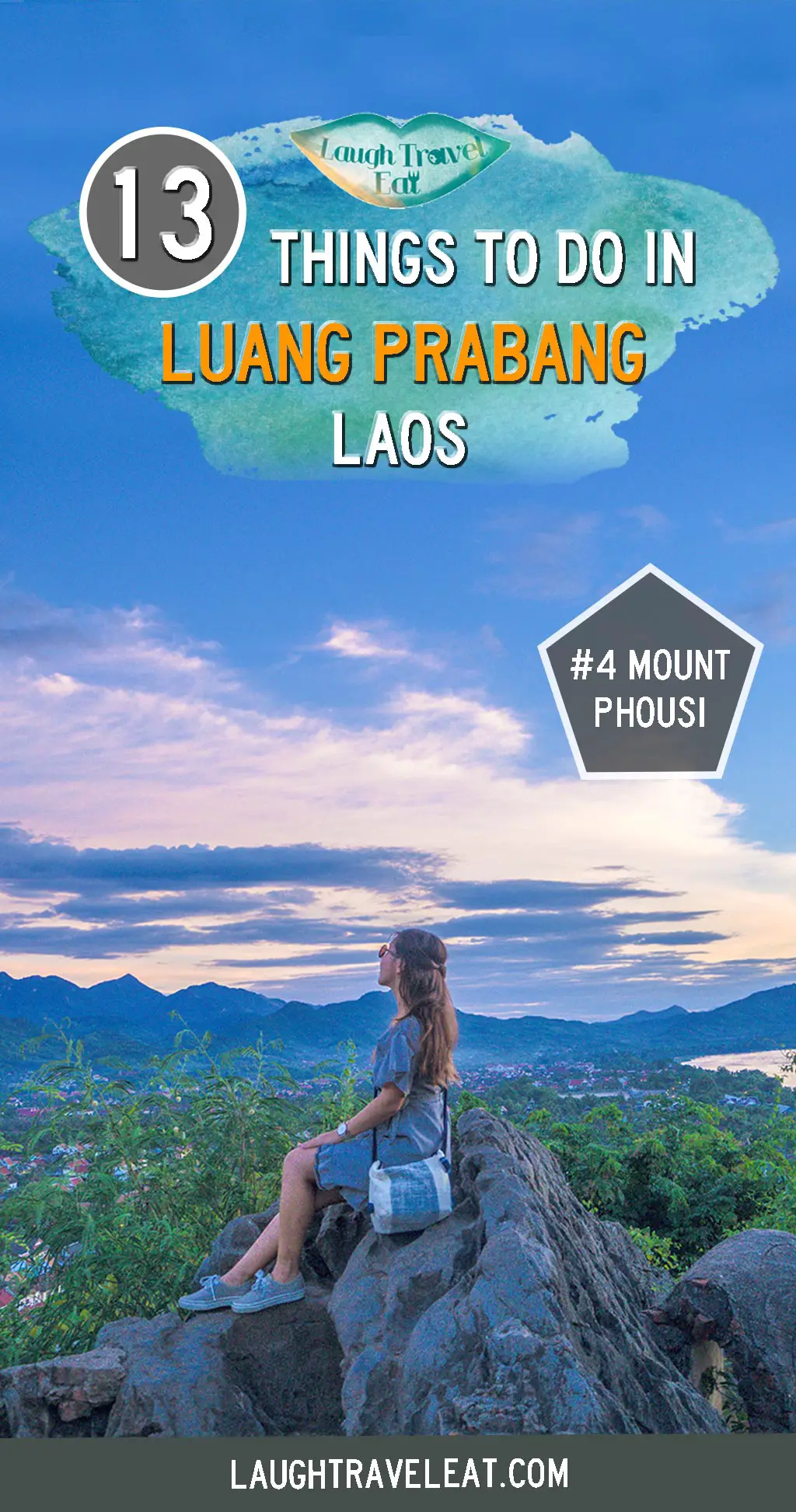 Heading to Luang Prabang? Here are 13 amazing things you can do in this northern Laos city from Kuang Si Waterfalls to temples #laos #luangprabang #mekong