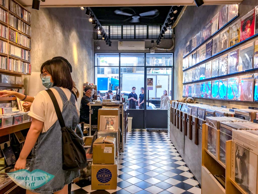 record store tai nam street sham shui po hong kong - laugh travel eat