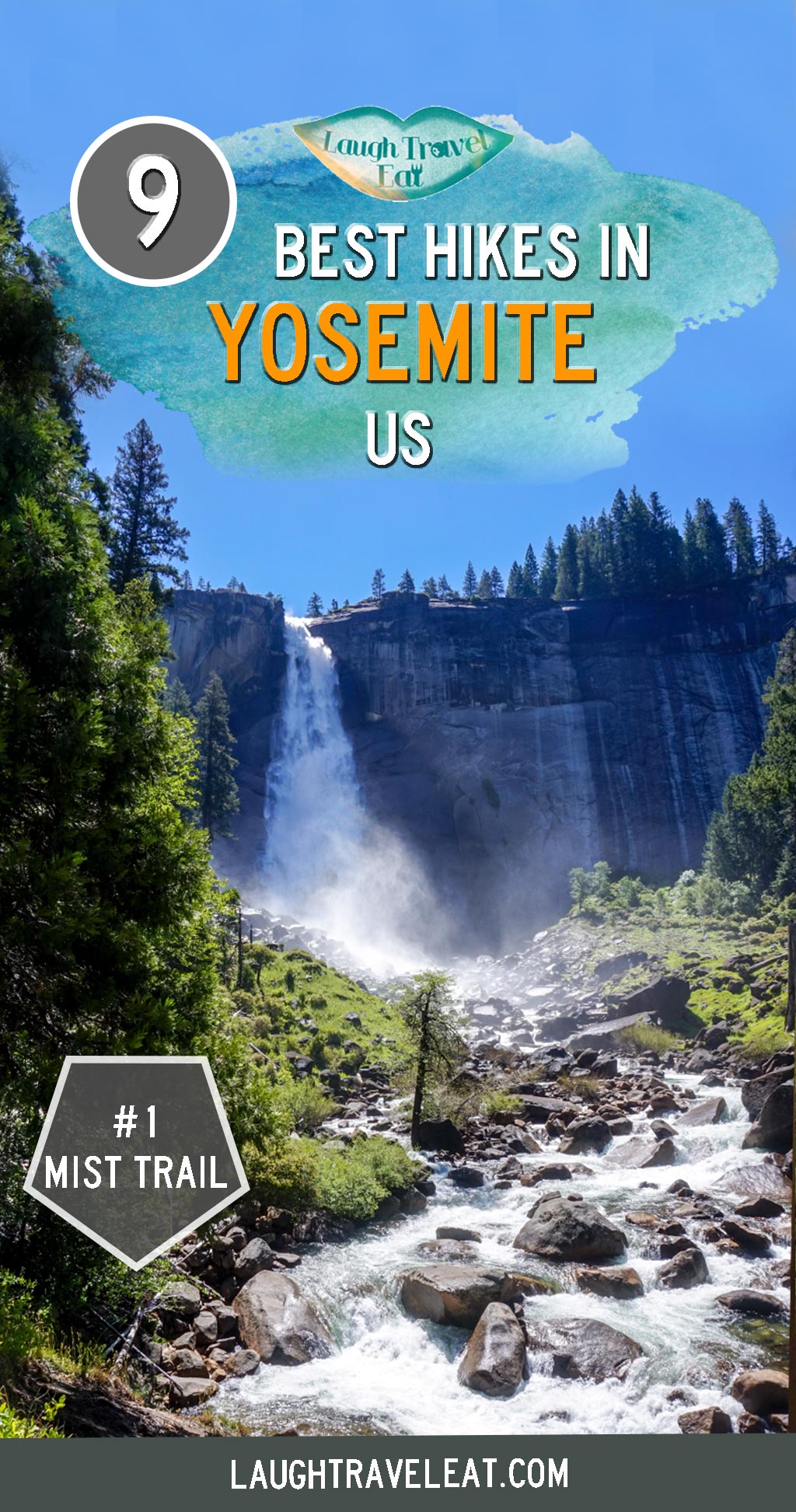 Looking for the best hikes to Yosemite National Park California? Here's our top 9 from Taft Point to the Mist Trail: #nationalpark #yosemite #california #usa