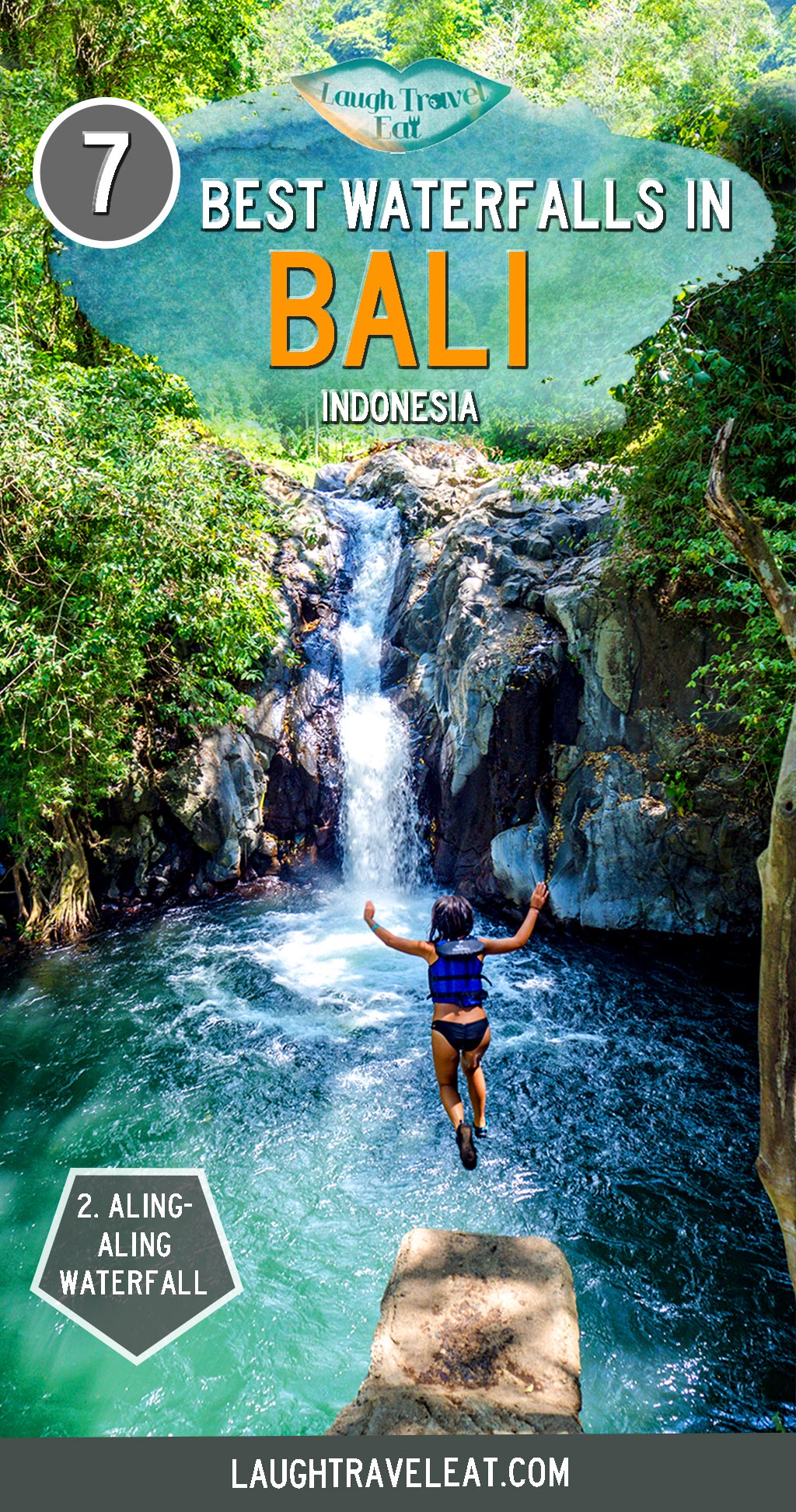 Bali is famous for many things, and waterfalls is one of them. Most of them are in the north, among the mountains. Here's a list of the 7 best Bali waterfalls to visit: #bali #waterfalls #indonesia