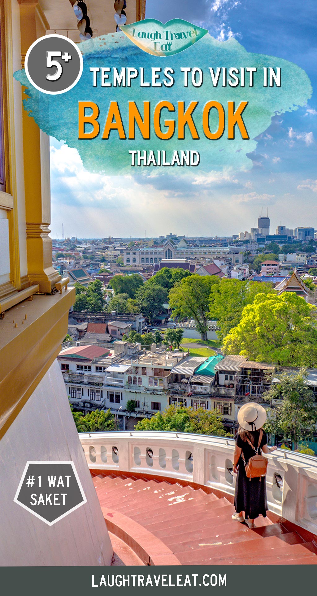 As the capital of Thailand, a Buddhist country, there are many temples in Bangkok. The most famous ones are the Grand Palace with the Emerald Buddha, Wat Pho and the reclining Buddha, and the temple of Dawn Wat Arun. However, there are many more temples in Bangkok. #Bangkok #Thailand #Temple