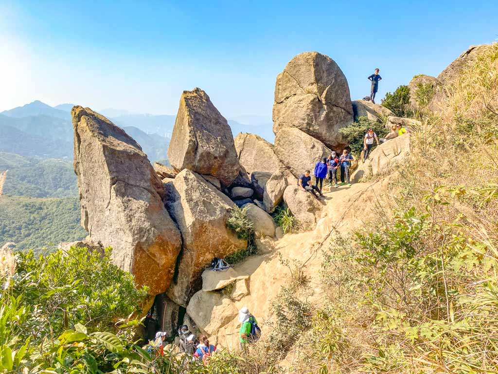 going up back up to west buffalo from rock window buffalo hills new territories hong kong - laugh travel eat