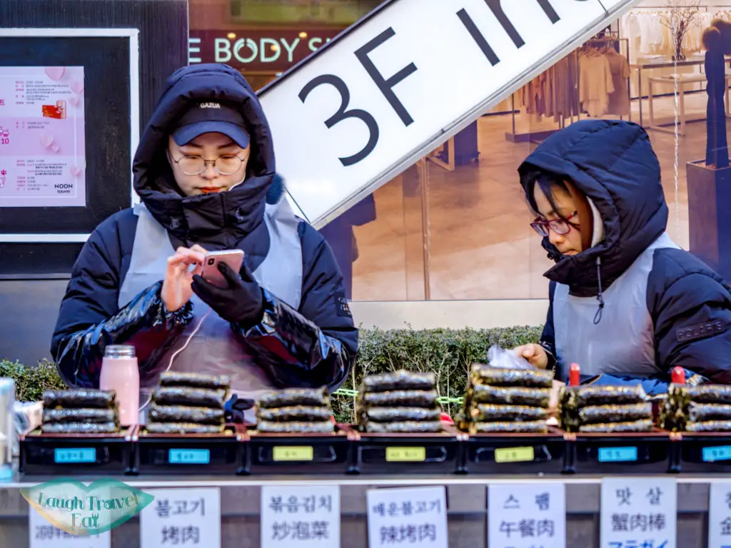 kimbap-myeongdong-seoul-south-korea-laugh-travel-eat