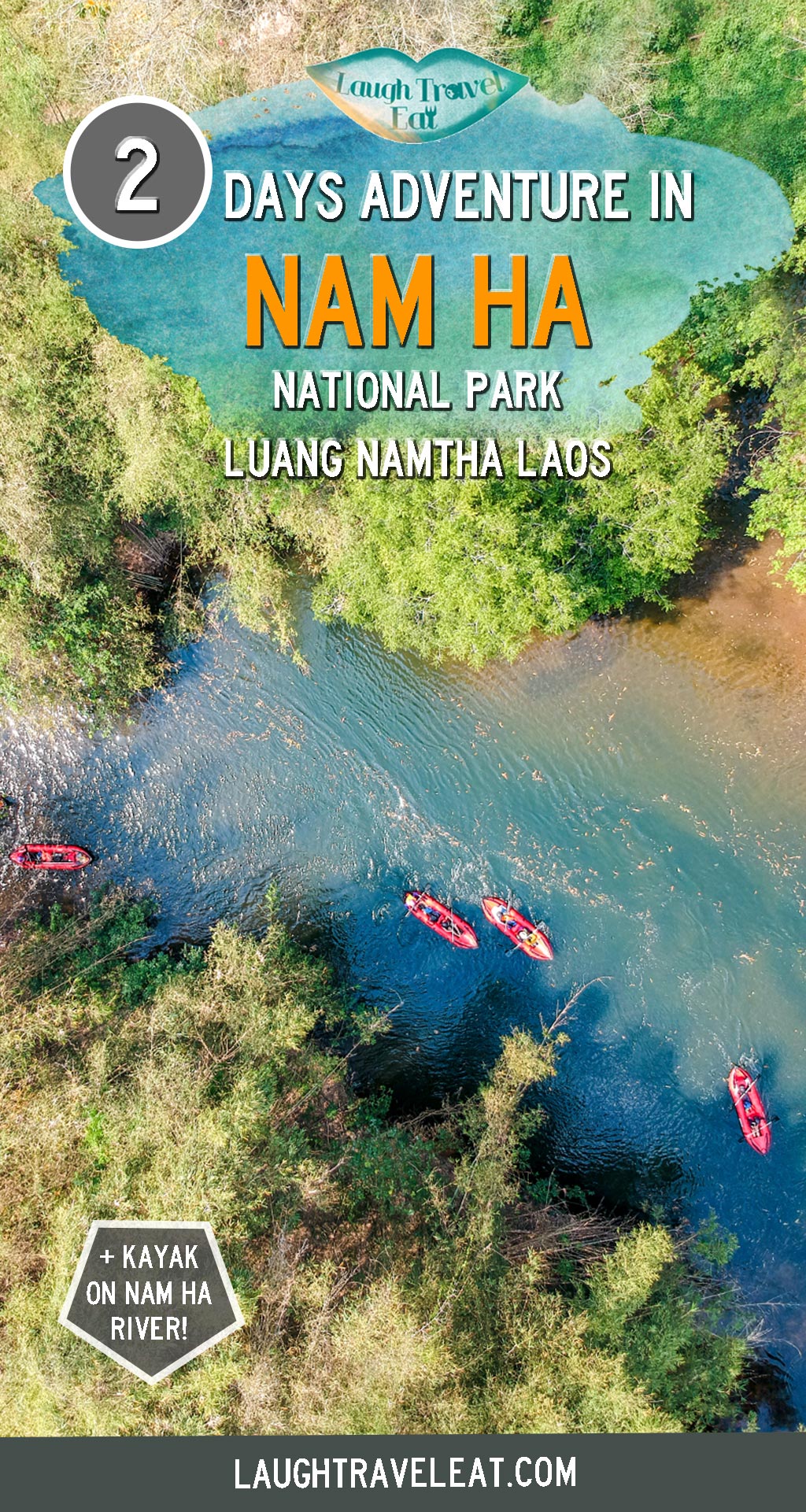 Nam Ha National Park in Luang Namtha province is one of the lesser discovered parts of nature in Laos. You can not only trek through it but also visit and stay at the ethnic villages as well as kayaking on the river! #Laos #LuangNamtha #NamHa #hike #nationalpark