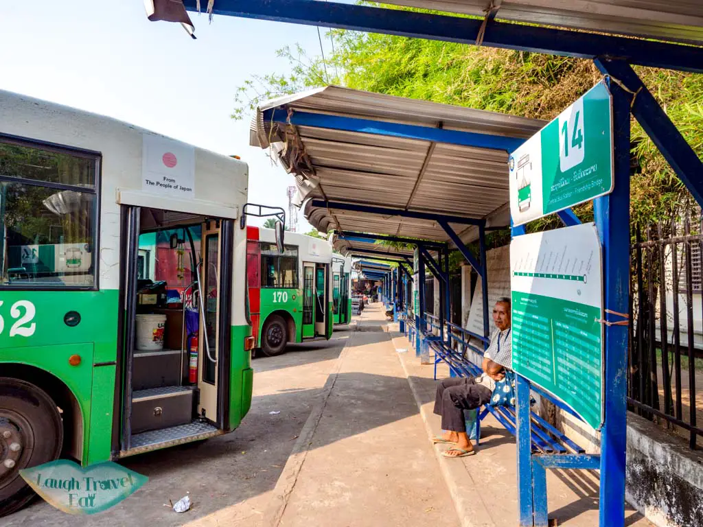 bus-14-bus-stop-vientiane-laos-laugh-travel-eat