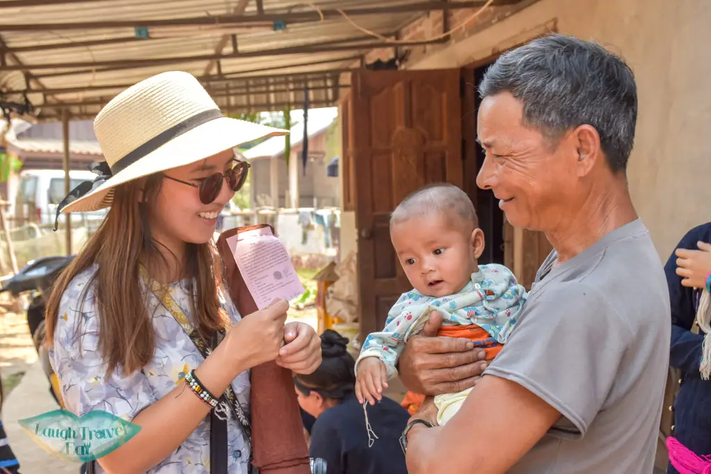got-asked-to-bless-a-baby-Ban-Nam-Chang-houay-xay-laos-laugh-travel-eat