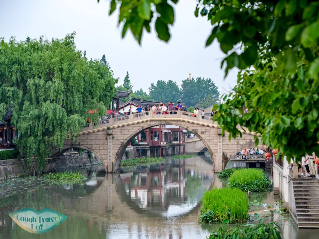 around qibao ancient town shanghai china