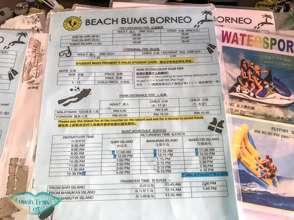 beach-bum-island-hopping-ferry-fee-kota-kinabalu-sabah-malaysia-Laugh-Travel-Eat-1