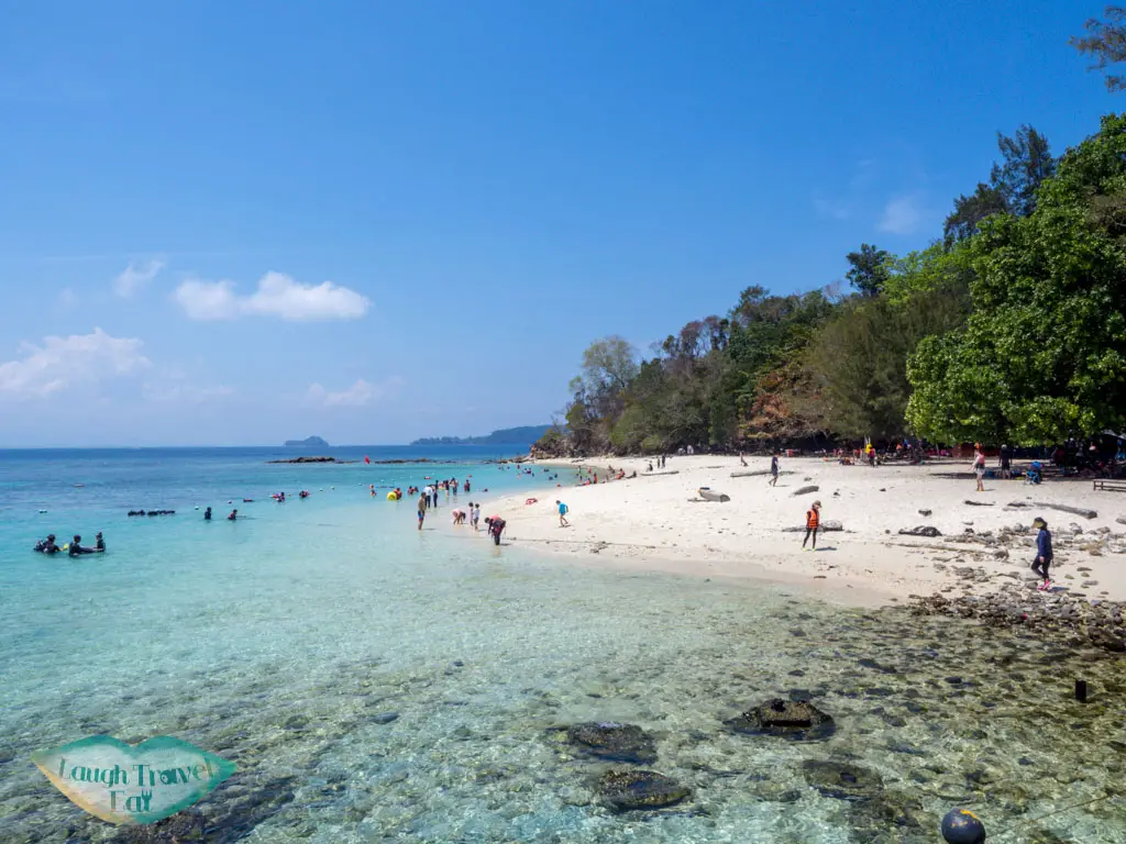 Beaches in Kota Kinabalu and island hopping - Laugh Travel Eat