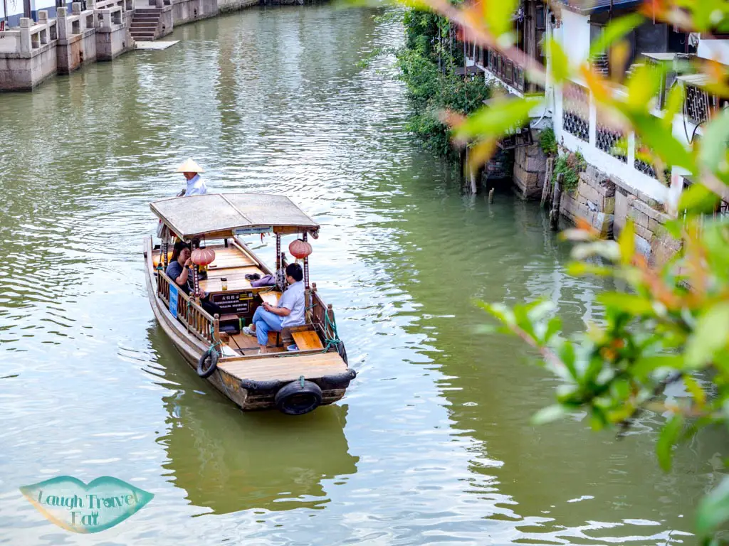 canals of zhujiajiao shanghai china