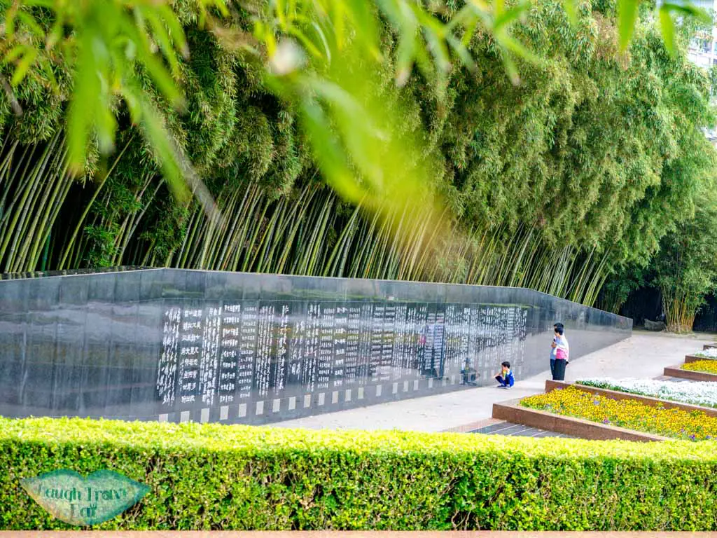 grounds longhua memorial park shanghai china