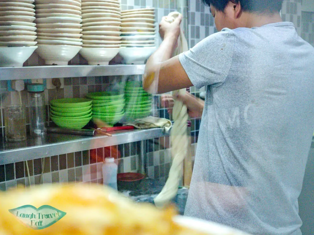 handpull noodles untour shanghai china
