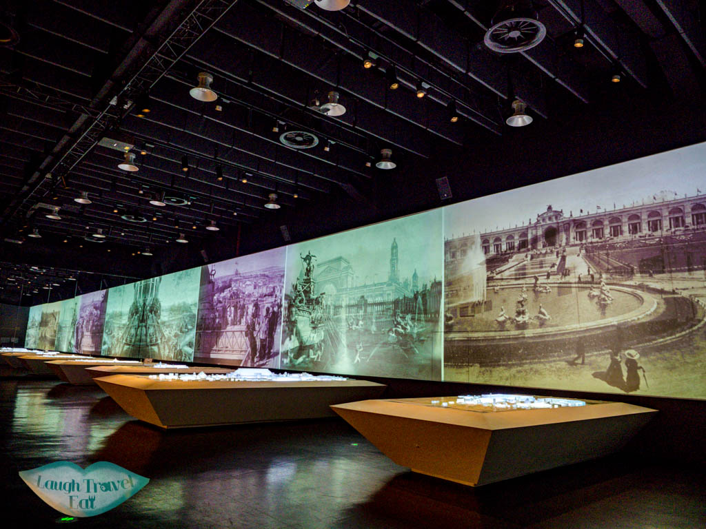 exhibit in world expo museum